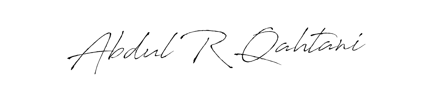 Create a beautiful signature design for name Abdul R Qahtani. With this signature (Antro_Vectra) fonts, you can make a handwritten signature for free. Abdul R Qahtani signature style 6 images and pictures png