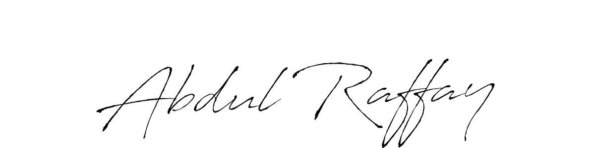 Create a beautiful signature design for name Abdul Raffay. With this signature (Antro_Vectra) fonts, you can make a handwritten signature for free. Abdul Raffay signature style 6 images and pictures png