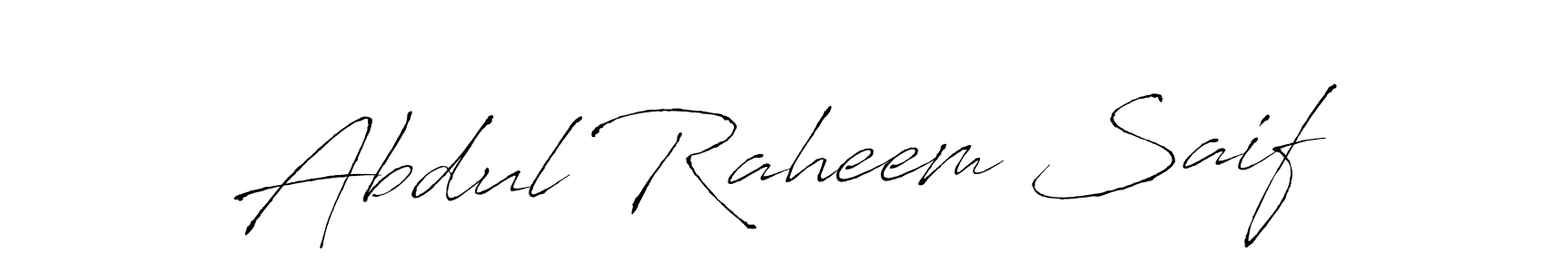 Antro_Vectra is a professional signature style that is perfect for those who want to add a touch of class to their signature. It is also a great choice for those who want to make their signature more unique. Get Abdul Raheem Saif name to fancy signature for free. Abdul Raheem Saif signature style 6 images and pictures png