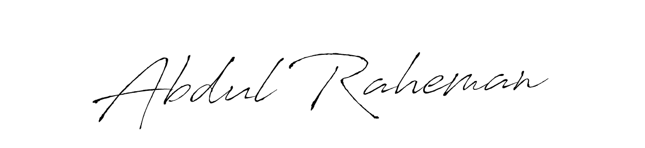 How to make Abdul Raheman signature? Antro_Vectra is a professional autograph style. Create handwritten signature for Abdul Raheman name. Abdul Raheman signature style 6 images and pictures png