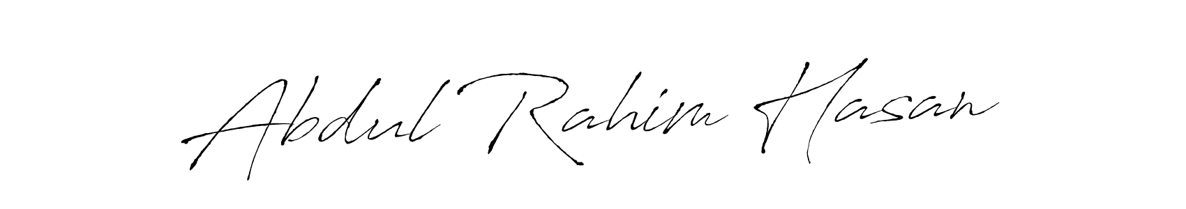 The best way (Antro_Vectra) to make a short signature is to pick only two or three words in your name. The name Abdul Rahim Hasan include a total of six letters. For converting this name. Abdul Rahim Hasan signature style 6 images and pictures png