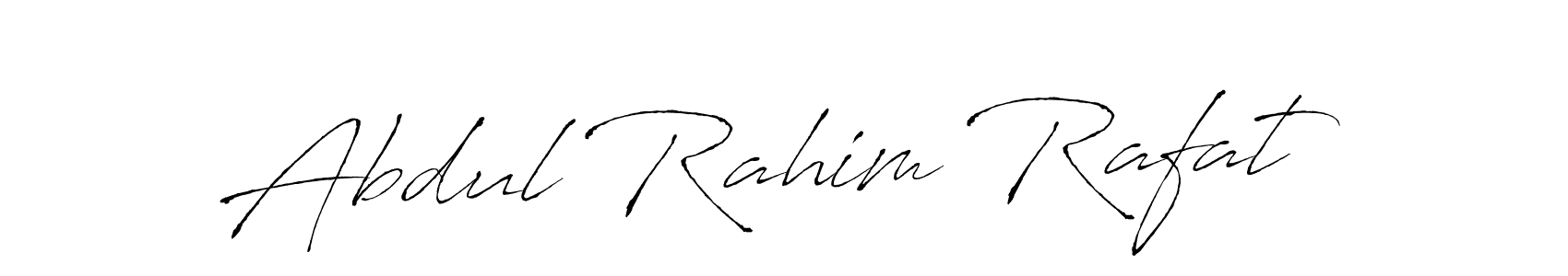 Make a beautiful signature design for name Abdul Rahim Rafat. With this signature (Antro_Vectra) style, you can create a handwritten signature for free. Abdul Rahim Rafat signature style 6 images and pictures png
