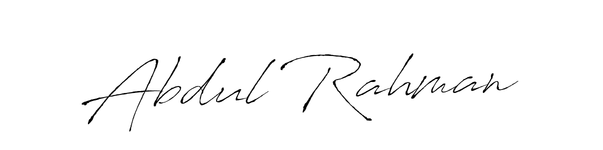 Design your own signature with our free online signature maker. With this signature software, you can create a handwritten (Antro_Vectra) signature for name Abdul Rahman. Abdul Rahman signature style 6 images and pictures png