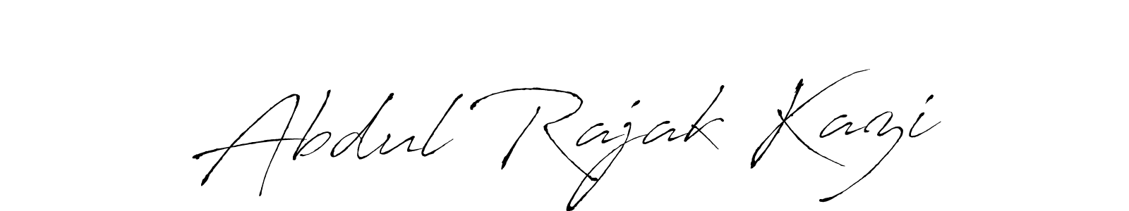 Also we have Abdul Rajak Kazi name is the best signature style. Create professional handwritten signature collection using Antro_Vectra autograph style. Abdul Rajak Kazi signature style 6 images and pictures png