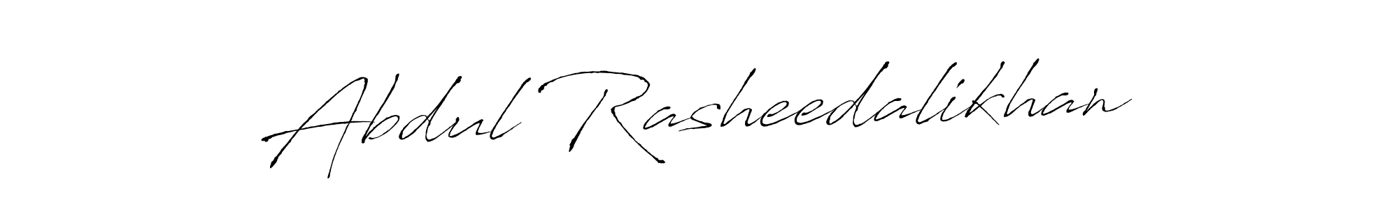 Design your own signature with our free online signature maker. With this signature software, you can create a handwritten (Antro_Vectra) signature for name Abdul Rasheedalikhan. Abdul Rasheedalikhan signature style 6 images and pictures png