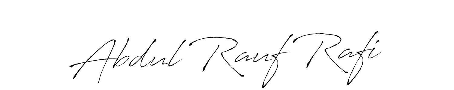 Abdul Rauf Rafi stylish signature style. Best Handwritten Sign (Antro_Vectra) for my name. Handwritten Signature Collection Ideas for my name Abdul Rauf Rafi. Abdul Rauf Rafi signature style 6 images and pictures png