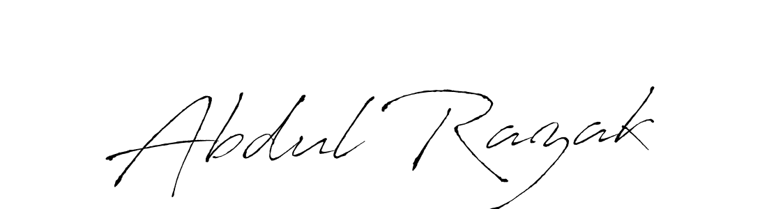 Make a beautiful signature design for name Abdul Razak. With this signature (Antro_Vectra) style, you can create a handwritten signature for free. Abdul Razak signature style 6 images and pictures png