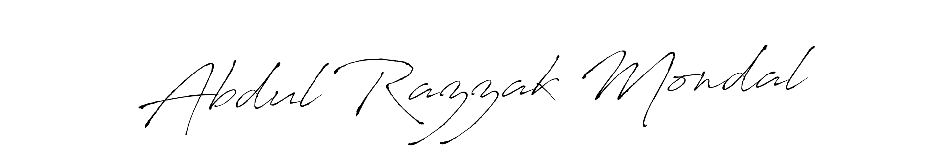 The best way (Antro_Vectra) to make a short signature is to pick only two or three words in your name. The name Abdul Razzak Mondal include a total of six letters. For converting this name. Abdul Razzak Mondal signature style 6 images and pictures png