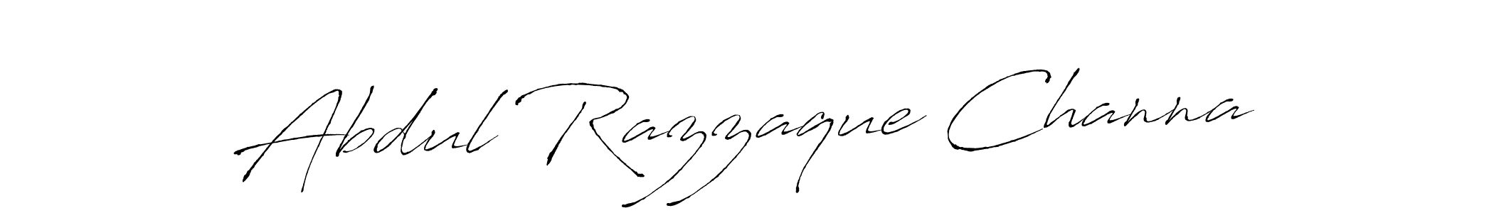 Also You can easily find your signature by using the search form. We will create Abdul Razzaque Channa name handwritten signature images for you free of cost using Antro_Vectra sign style. Abdul Razzaque Channa signature style 6 images and pictures png