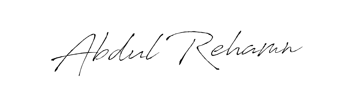 How to make Abdul Rehamn signature? Antro_Vectra is a professional autograph style. Create handwritten signature for Abdul Rehamn name. Abdul Rehamn signature style 6 images and pictures png