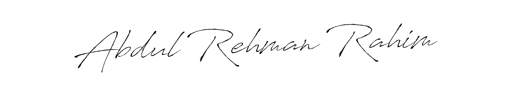 You should practise on your own different ways (Antro_Vectra) to write your name (Abdul Rehman Rahim) in signature. don't let someone else do it for you. Abdul Rehman Rahim signature style 6 images and pictures png