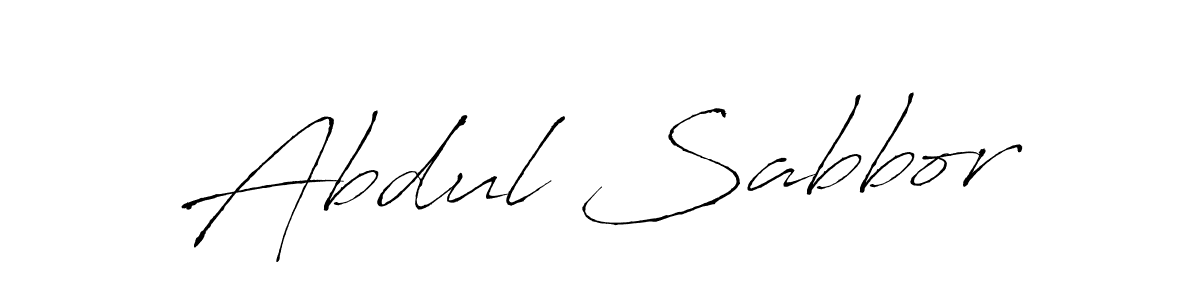 Also we have Abdul Sabbor name is the best signature style. Create professional handwritten signature collection using Antro_Vectra autograph style. Abdul Sabbor signature style 6 images and pictures png