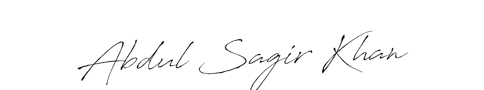 Use a signature maker to create a handwritten signature online. With this signature software, you can design (Antro_Vectra) your own signature for name Abdul Sagir Khan. Abdul Sagir Khan signature style 6 images and pictures png