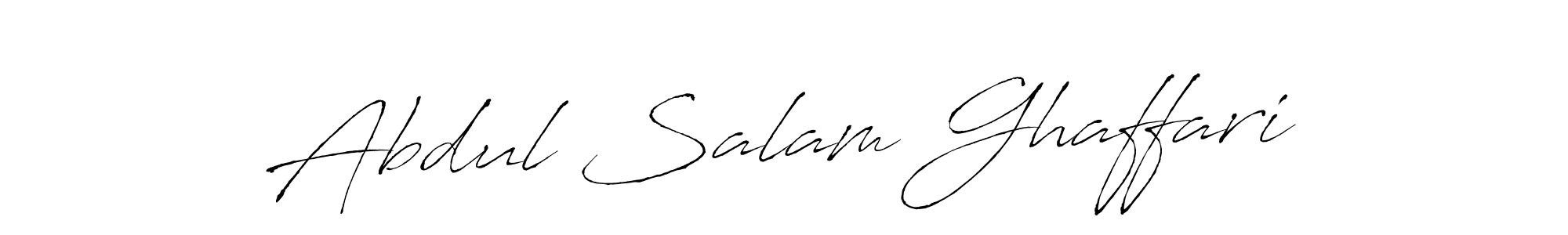 Antro_Vectra is a professional signature style that is perfect for those who want to add a touch of class to their signature. It is also a great choice for those who want to make their signature more unique. Get Abdul Salam Ghaffari name to fancy signature for free. Abdul Salam Ghaffari signature style 6 images and pictures png