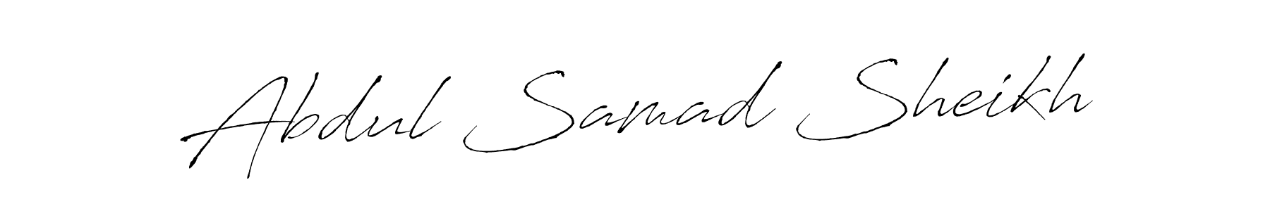 if you are searching for the best signature style for your name Abdul Samad Sheikh. so please give up your signature search. here we have designed multiple signature styles  using Antro_Vectra. Abdul Samad Sheikh signature style 6 images and pictures png
