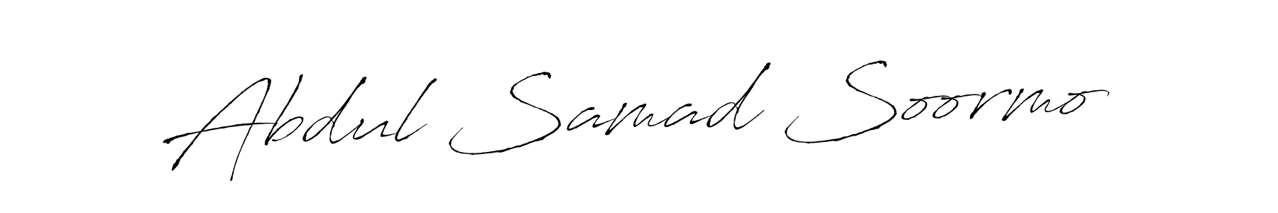 The best way (Antro_Vectra) to make a short signature is to pick only two or three words in your name. The name Abdul Samad Soormo include a total of six letters. For converting this name. Abdul Samad Soormo signature style 6 images and pictures png