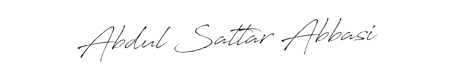 Abdul Sattar Abbasi stylish signature style. Best Handwritten Sign (Antro_Vectra) for my name. Handwritten Signature Collection Ideas for my name Abdul Sattar Abbasi. Abdul Sattar Abbasi signature style 6 images and pictures png