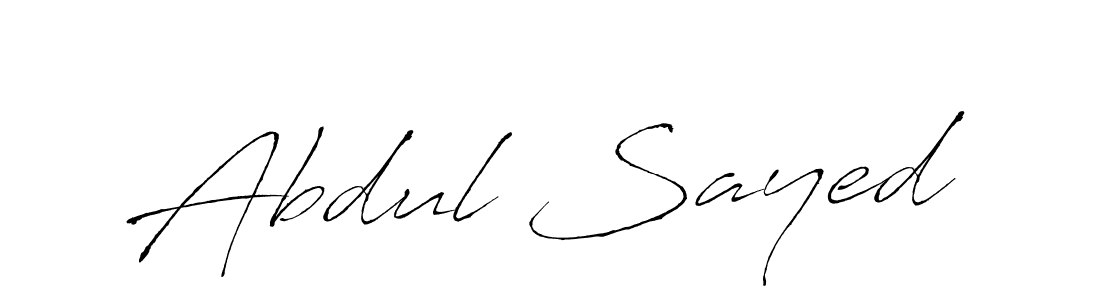 Also we have Abdul Sayed name is the best signature style. Create professional handwritten signature collection using Antro_Vectra autograph style. Abdul Sayed signature style 6 images and pictures png