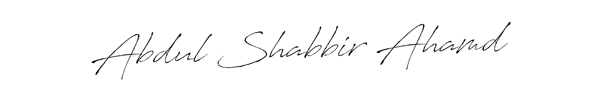 Design your own signature with our free online signature maker. With this signature software, you can create a handwritten (Antro_Vectra) signature for name Abdul Shabbir Ahamd. Abdul Shabbir Ahamd signature style 6 images and pictures png