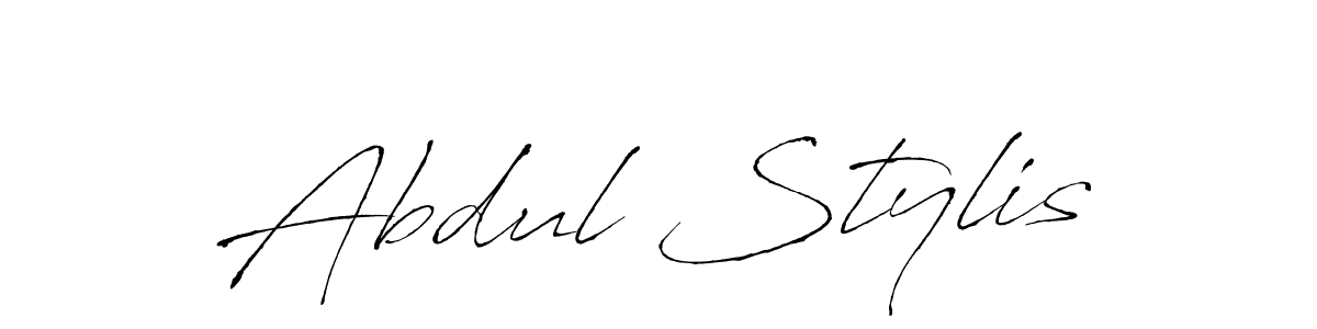 Abdul Stylis stylish signature style. Best Handwritten Sign (Antro_Vectra) for my name. Handwritten Signature Collection Ideas for my name Abdul Stylis. Abdul Stylis signature style 6 images and pictures png