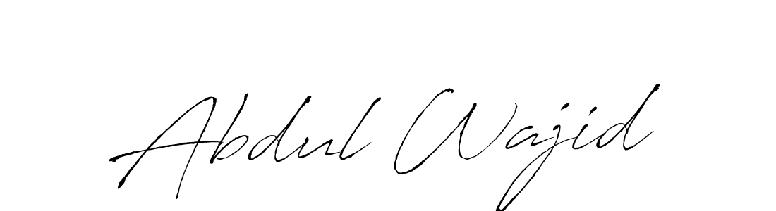 The best way (Antro_Vectra) to make a short signature is to pick only two or three words in your name. The name Abdul Wajid include a total of six letters. For converting this name. Abdul Wajid signature style 6 images and pictures png