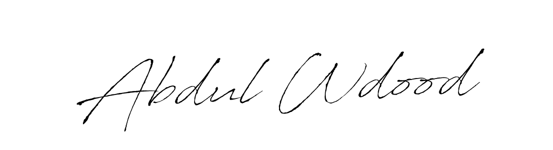 It looks lik you need a new signature style for name Abdul Wdood. Design unique handwritten (Antro_Vectra) signature with our free signature maker in just a few clicks. Abdul Wdood signature style 6 images and pictures png
