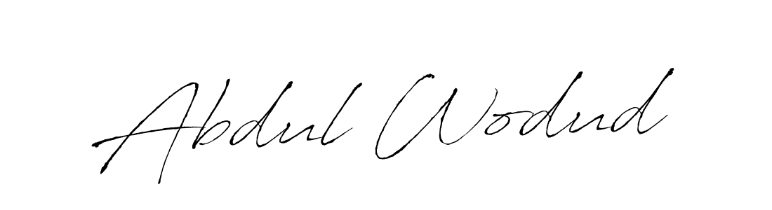 Also we have Abdul Wodud name is the best signature style. Create professional handwritten signature collection using Antro_Vectra autograph style. Abdul Wodud signature style 6 images and pictures png