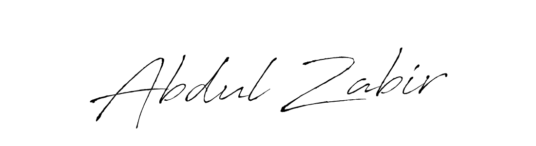 Abdul Zabir stylish signature style. Best Handwritten Sign (Antro_Vectra) for my name. Handwritten Signature Collection Ideas for my name Abdul Zabir. Abdul Zabir signature style 6 images and pictures png
