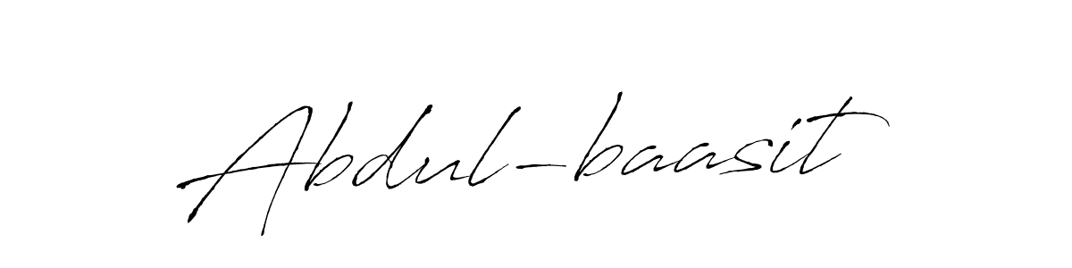Also we have Abdul-baasit name is the best signature style. Create professional handwritten signature collection using Antro_Vectra autograph style. Abdul-baasit signature style 6 images and pictures png