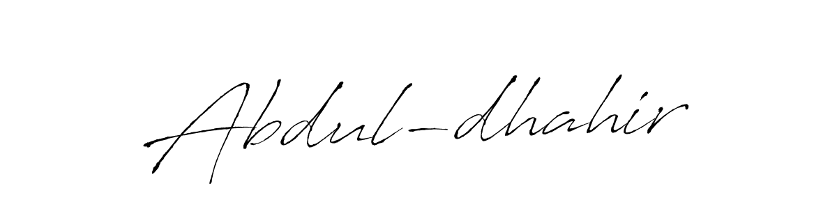 You can use this online signature creator to create a handwritten signature for the name Abdul-dhahir. This is the best online autograph maker. Abdul-dhahir signature style 6 images and pictures png