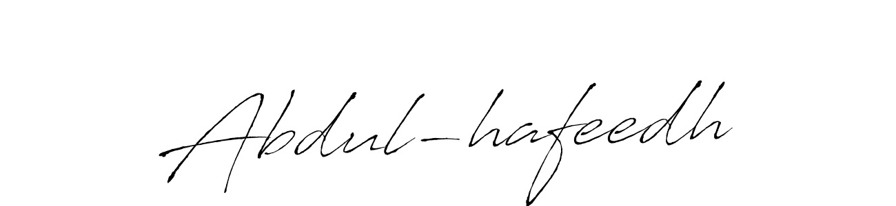 Make a beautiful signature design for name Abdul-hafeedh. With this signature (Antro_Vectra) style, you can create a handwritten signature for free. Abdul-hafeedh signature style 6 images and pictures png