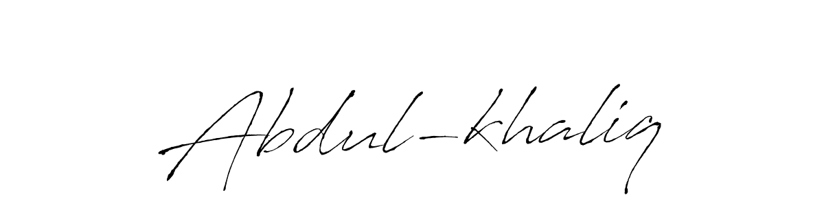 How to make Abdul-khaliq signature? Antro_Vectra is a professional autograph style. Create handwritten signature for Abdul-khaliq name. Abdul-khaliq signature style 6 images and pictures png