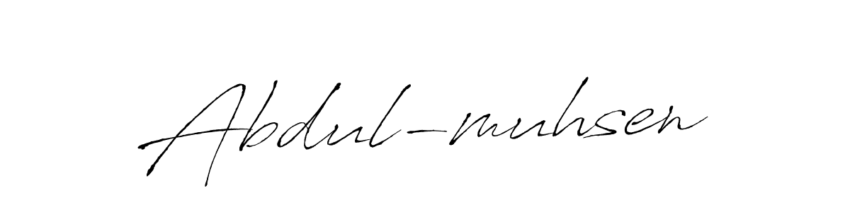 Use a signature maker to create a handwritten signature online. With this signature software, you can design (Antro_Vectra) your own signature for name Abdul-muhsen. Abdul-muhsen signature style 6 images and pictures png