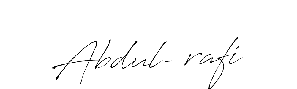 How to make Abdul-rafi signature? Antro_Vectra is a professional autograph style. Create handwritten signature for Abdul-rafi name. Abdul-rafi signature style 6 images and pictures png
