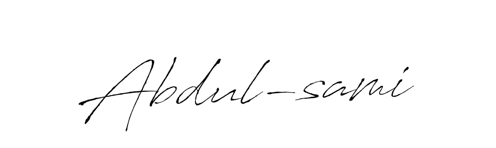 Similarly Antro_Vectra is the best handwritten signature design. Signature creator online .You can use it as an online autograph creator for name Abdul-sami. Abdul-sami signature style 6 images and pictures png