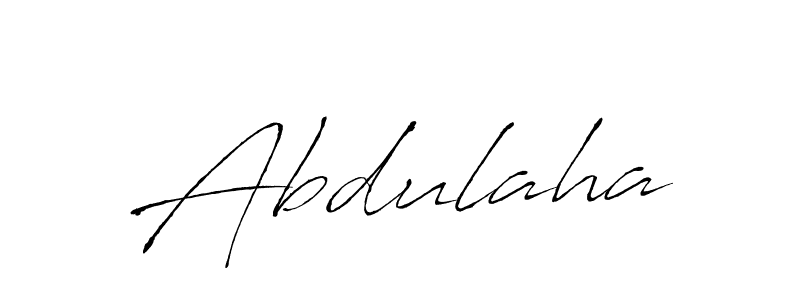 Make a beautiful signature design for name Abdulaha. With this signature (Antro_Vectra) style, you can create a handwritten signature for free. Abdulaha signature style 6 images and pictures png