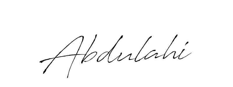 Create a beautiful signature design for name Abdulahi. With this signature (Antro_Vectra) fonts, you can make a handwritten signature for free. Abdulahi signature style 6 images and pictures png