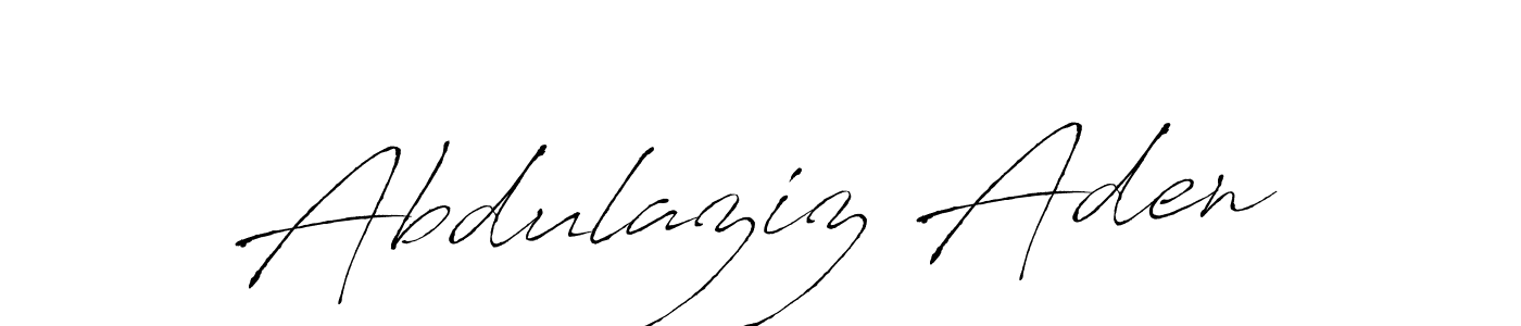 How to make Abdulaziz Aden signature? Antro_Vectra is a professional autograph style. Create handwritten signature for Abdulaziz Aden name. Abdulaziz Aden signature style 6 images and pictures png