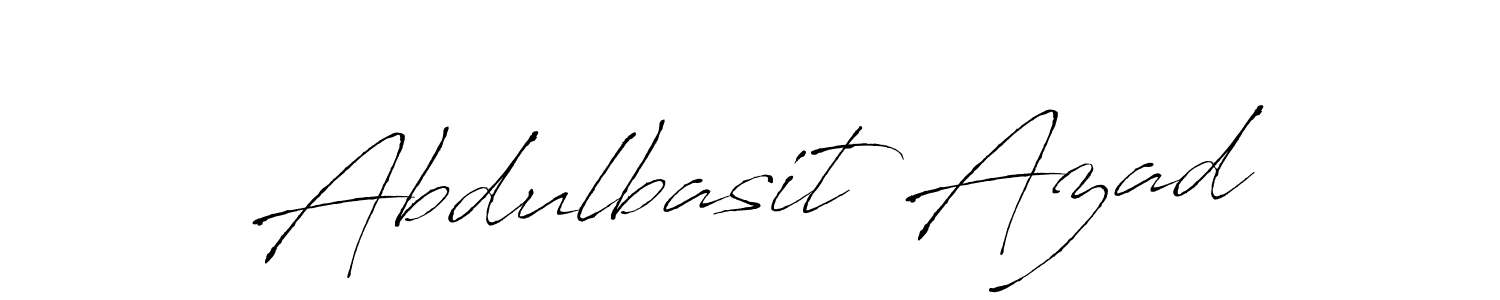 How to make Abdulbasit Azad signature? Antro_Vectra is a professional autograph style. Create handwritten signature for Abdulbasit Azad name. Abdulbasit Azad signature style 6 images and pictures png