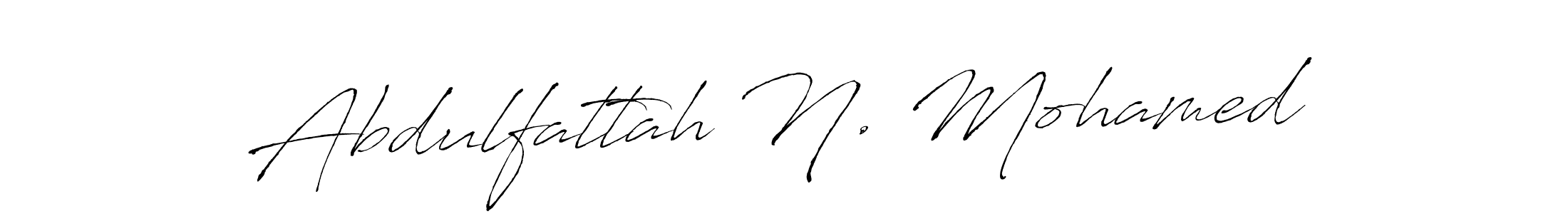 You should practise on your own different ways (Antro_Vectra) to write your name (Abdulfattah N. Mohamed) in signature. don't let someone else do it for you. Abdulfattah N. Mohamed signature style 6 images and pictures png