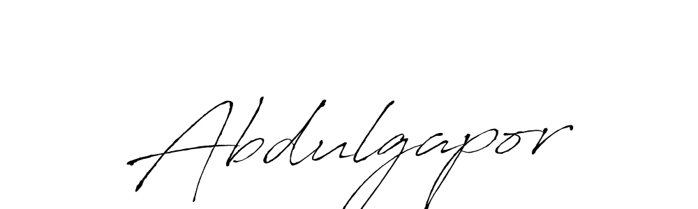 Create a beautiful signature design for name Abdulgapor. With this signature (Antro_Vectra) fonts, you can make a handwritten signature for free. Abdulgapor signature style 6 images and pictures png