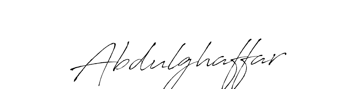 How to make Abdulghaffar signature? Antro_Vectra is a professional autograph style. Create handwritten signature for Abdulghaffar name. Abdulghaffar signature style 6 images and pictures png