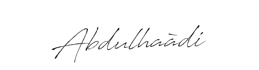 You can use this online signature creator to create a handwritten signature for the name Abdulhaàdi. This is the best online autograph maker. Abdulhaàdi signature style 6 images and pictures png