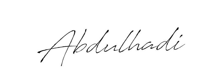 if you are searching for the best signature style for your name Abdulhadi. so please give up your signature search. here we have designed multiple signature styles  using Antro_Vectra. Abdulhadi signature style 6 images and pictures png