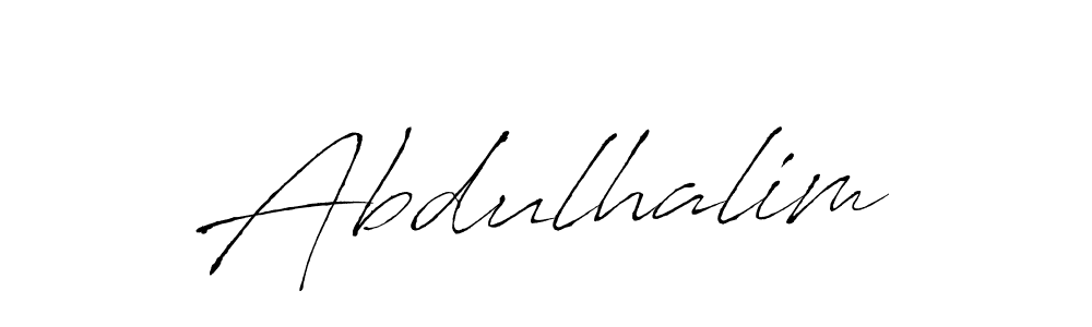 The best way (Antro_Vectra) to make a short signature is to pick only two or three words in your name. The name Abdulhalim include a total of six letters. For converting this name. Abdulhalim signature style 6 images and pictures png