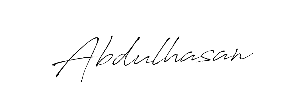 How to make Abdulhasan name signature. Use Antro_Vectra style for creating short signs online. This is the latest handwritten sign. Abdulhasan signature style 6 images and pictures png