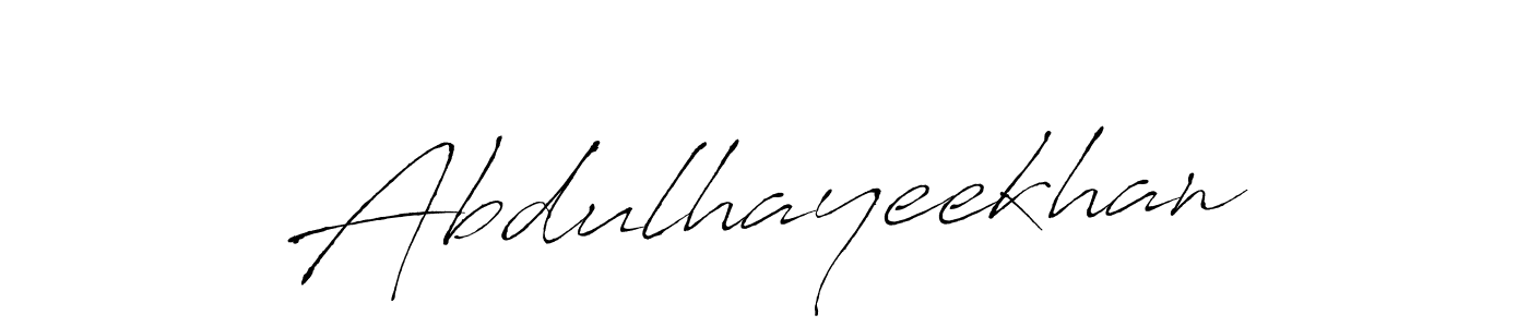 if you are searching for the best signature style for your name Abdulhayeekhan. so please give up your signature search. here we have designed multiple signature styles  using Antro_Vectra. Abdulhayeekhan signature style 6 images and pictures png