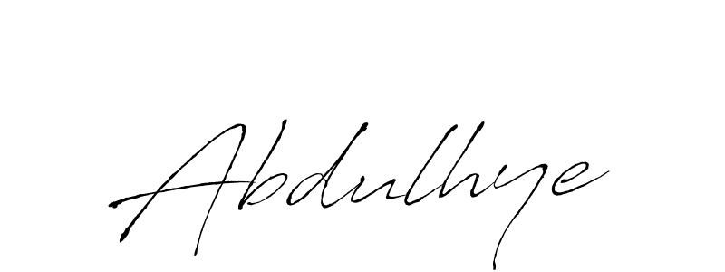 Use a signature maker to create a handwritten signature online. With this signature software, you can design (Antro_Vectra) your own signature for name Abdulhye. Abdulhye signature style 6 images and pictures png