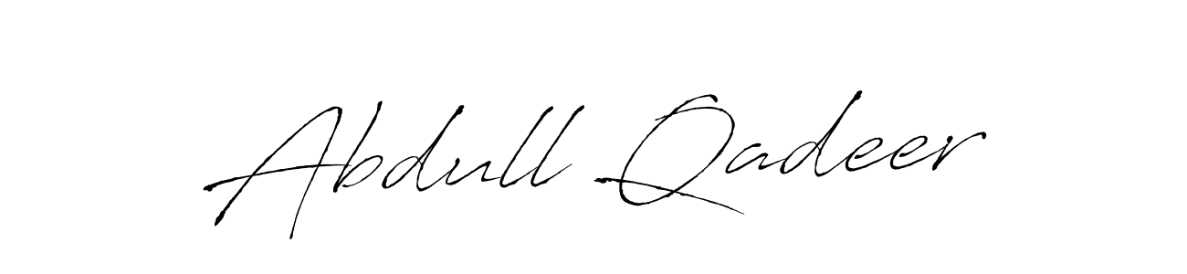 Make a beautiful signature design for name Abdull Qadeer. Use this online signature maker to create a handwritten signature for free. Abdull Qadeer signature style 6 images and pictures png