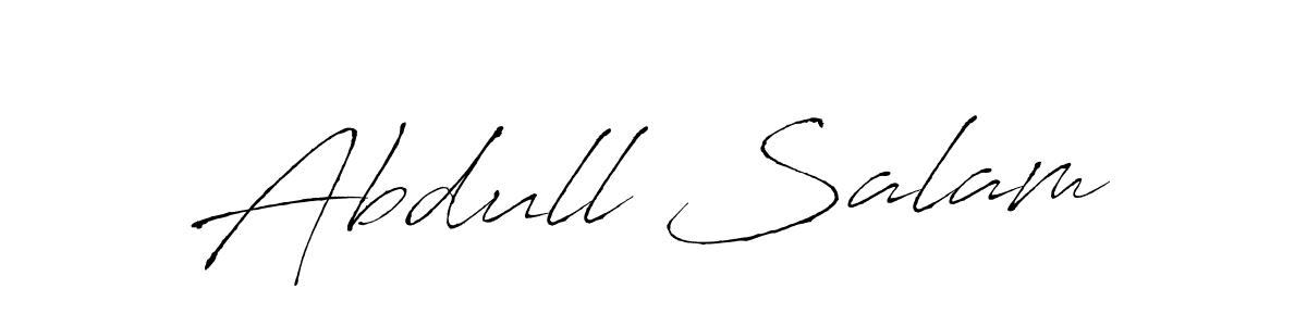 Abdull Salam stylish signature style. Best Handwritten Sign (Antro_Vectra) for my name. Handwritten Signature Collection Ideas for my name Abdull Salam. Abdull Salam signature style 6 images and pictures png